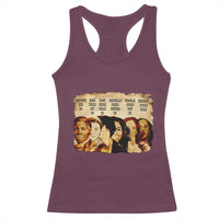 Black History Month Racerback Tank Top African American Women Pride - Wonder Print Shop