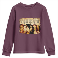 Black History Month Youth Sweatshirt African American Women Pride - Wonder Print Shop
