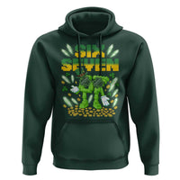 67 Italian Brainrot St Patricks Day Hoodie Funny Six Seven Leprechaun Playing Baseball Meme