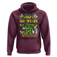 67 Italian Brainrot St Patricks Day Hoodie Funny Six Seven Leprechaun Playing Baseball Meme
