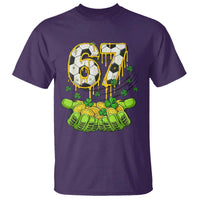 67 Soccer St Patricks Day T Shirt Funny Six Seven Gen Alpha Meme Drip