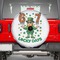 67 Basketball St Patricks Day Spare Tire Cover Funny Six Seven Leprechaun Meme