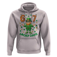 67 Basketball St Patricks Day Hoodie Funny Six Seven Leprechaun Meme