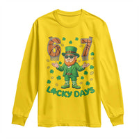 67 Basketball St Patricks Day Long Sleeve Shirt Funny Six Seven Leprechaun Meme