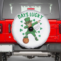 Funny Dabbing Leprechaun St Patricks Day Spare Tire Cover Days Lucky
