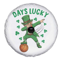 Funny Dabbing Leprechaun St Patricks Day Spare Tire Cover Days Lucky