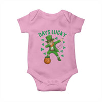 Funny Dabbing Leprechaun St Patricks Day Baby Onesie Days Lucky