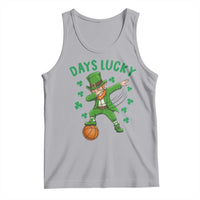 Funny Dabbing Leprechaun St Patricks Day Tank Top Days Lucky
