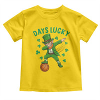 Funny Dabbing Leprechaun St Patricks Day Toddler T Shirt Days Lucky