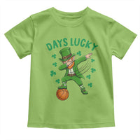 Funny Dabbing Leprechaun St Patricks Day Toddler T Shirt Days Lucky