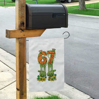 67 Basketball St Patricks Day Garden Flag Funny Six Seven Gen Alpha Meme Drip