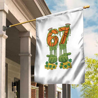 67 Basketball St Patricks Day Garden Flag Funny Six Seven Gen Alpha Meme Drip
