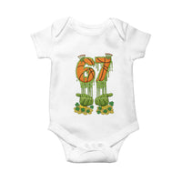 67 Basketball St Patricks Day Baby Onesie Funny Six Seven Gen Alpha Meme Drip