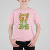 67 Basketball St Patricks Day T Shirt For Kid Funny Six Seven Gen Alpha Meme Drip