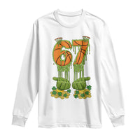 67 Basketball St Patricks Day Long Sleeve Shirt Funny Six Seven Gen Alpha Meme Drip