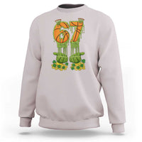 67 Basketball St Patricks Day Sweatshirt Funny Six Seven Gen Alpha Meme Drip