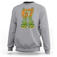 67 Basketball St Patricks Day Sweatshirt Funny Six Seven Gen Alpha Meme Drip