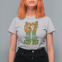 67 Basketball St Patricks Day T Shirt For Women Funny Six Seven Gen Alpha Meme Drip