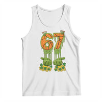 67 Basketball St Patricks Day Tank Top Funny Six Seven Gen Alpha Meme Drip