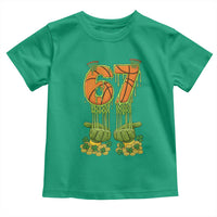 67 Basketball St Patricks Day Toddler T Shirt Funny Six Seven Gen Alpha Meme Drip