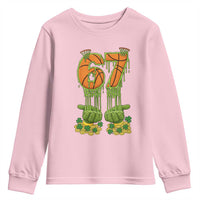 67 Basketball St Patricks Day Youth Sweatshirt Funny Six Seven Gen Alpha Meme Drip