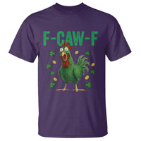 Funny St Patrick Day T Shirt F-Caw-F Lucky Chicken Meme