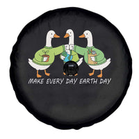 Funny Earth Day Spare Tire Cover Silly Goose Make Earth Day Every Day