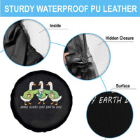 Funny Earth Day Spare Tire Cover Silly Goose Make Earth Day Every Day