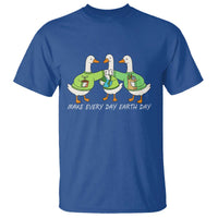 Funny Earth Day T Shirt Silly Goose Make Earth Day Every Day