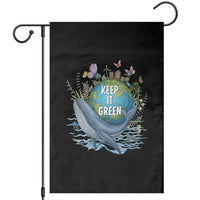 Keep It Green Earth Day Garden Flag Eco-Friendly Nature Environmental Awareness