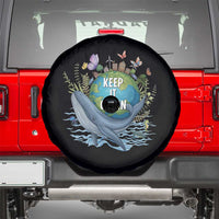 Keep It Green Earth Day Spare Tire Cover Eco-Friendly Nature Environmental Awareness