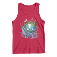 Keep It Green Earth Day Tank Top Eco-Friendly Nature Environmental Awareness