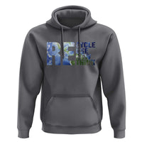 Earth Day Hoodie Recycle Reuse Renew Rethink