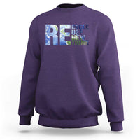 Earth Day Sweatshirt Recycle Reuse Renew Rethink