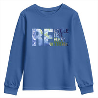 Earth Day Youth Sweatshirt Recycle Reuse Renew Rethink