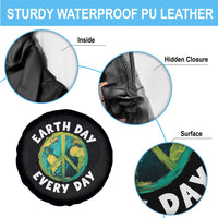 Earth Day Everyday Spare Tire Cover Peace Sign Nature Lover