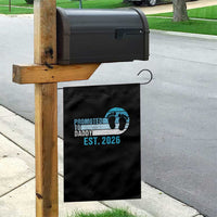 Promoted to Daddy 2026 Garden Flag Funny Pregnancy Reveal