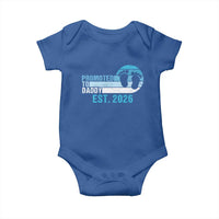 Promoted to Daddy 2026 Baby Onesie Funny Pregnancy Reveal