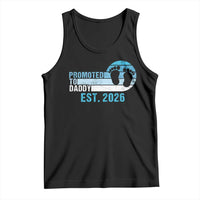 Promoted to Daddy 2026 Tank Top Funny Pregnancy Reveal