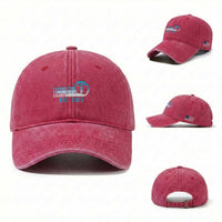 Promoted to Daddy 2026 Washed Cotton Baseball Cap Funny Pregnancy Reveal