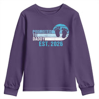 Promoted to Daddy 2026 Youth Sweatshirt Funny Pregnancy Reveal