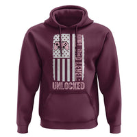 Girl Dad Level Unlocked Hoodie Funny New Dad