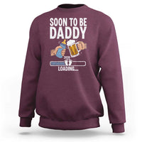Dad to Be 2026 Sweatshirt Promoted To Daddy Beer Lover New Baby Gift