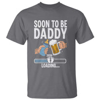 Dad to Be 2026 T Shirt Promoted To Daddy Beer Lover New Baby Gift