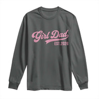 Soon to Be Daddy of Baby Girl 2026 Long Sleeve Shirt Promoted to Daddy New Dad