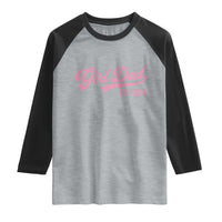Soon to Be Daddy of Baby Girl 2026 Raglan Shirt Promoted to Daddy New Dad