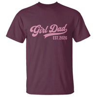 Soon to Be Daddy of Baby Girl 2026 T Shirt Promoted to Daddy New Dad