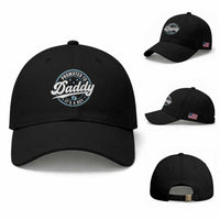 Promoted To Daddy It's A Boy Baseball Cap Funny Pregnancy Reveal