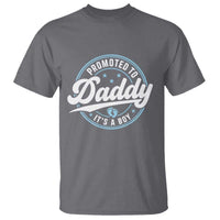 Promoted To Daddy It's A Boy T Shirt Funny Pregnancy Reveal