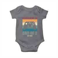 Dad Level Unlocked Baby Onesie Funny New Dad Gaming Father's Day Gift